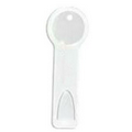 Magnifier w/Book Mark Clip White